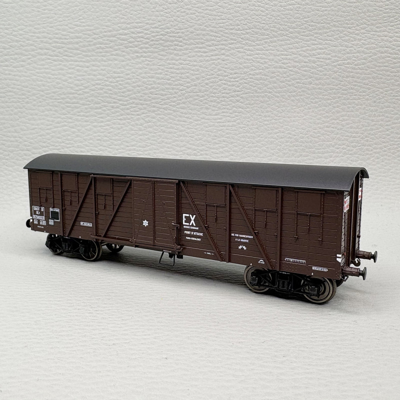 Wagon couvert TP, 2 portes, Ex Economat, SNCF - REE WB-913