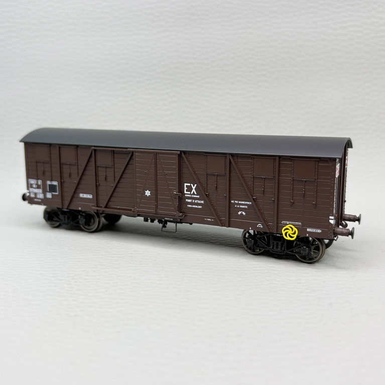 Wagon couvert TP, 2 portes, Ex Economat, SNCF - REE WB-913