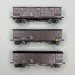 3 wagons couverts Primeurs TP, 4 portes, SNCF - REE WB-910