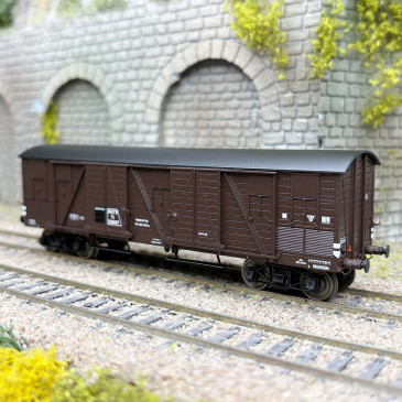 Wagon couvert Primeurs TP, 4 portes, SNCF, Ep. III - REE WB-909 - HO 1/87