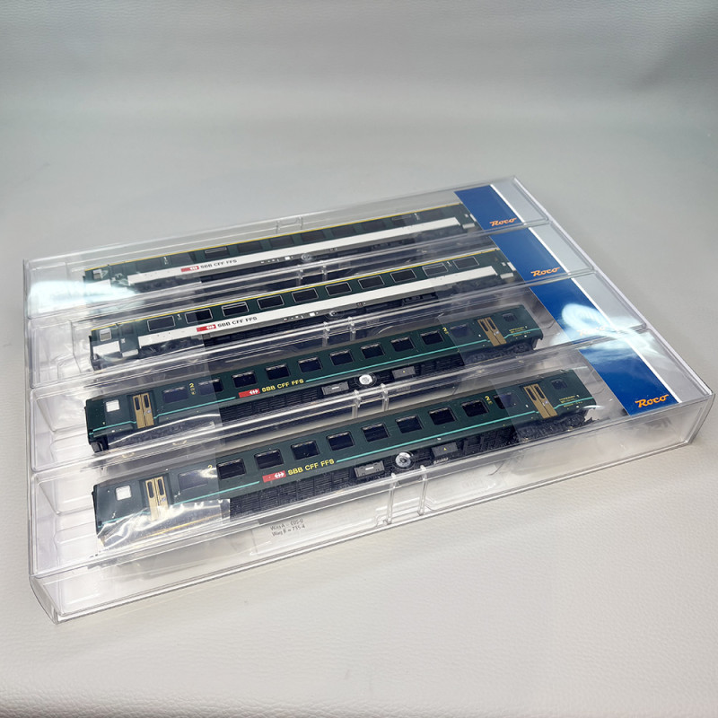 4 voitures 2CL EW-II et 1CL EW-IV, "Interregio 1617, SBB - ROCO 620091