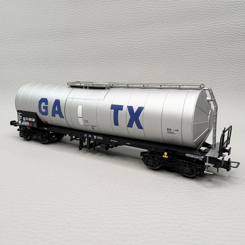 2 wagons citernes type Zacens à bogies, GATX - RIVAROSSI HR6667