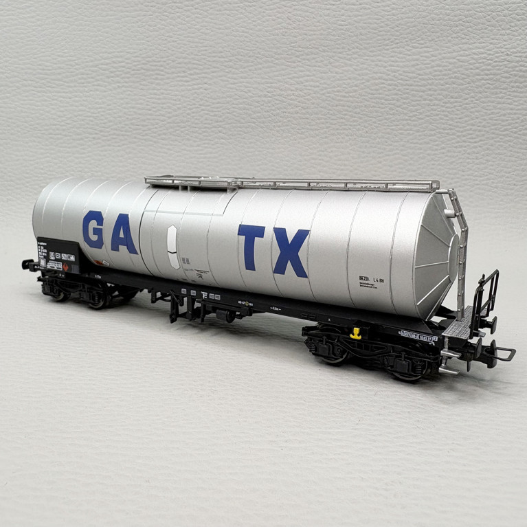 2 wagons citernes type Zacens à bogies, GATX - RIVAROSSI HR6667