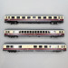 3 voitures "TEE Bavaria", 1CL Avüm, Apüm et ARDüm, DB - RIVAROSSI HR4373