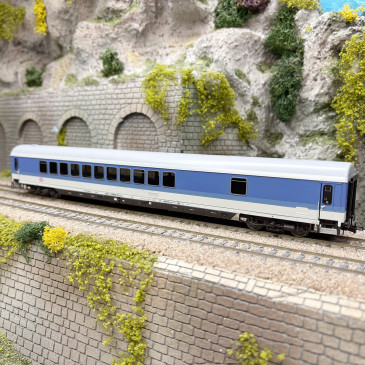 Voiture club type WGmh 854, livrée "InterRegio", DB, Ep. IV - RIVAROSSI HR4348 - HO 1/87