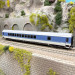Voiture club type WGmh 854, livrée "InterRegio", DB, Ep. IV - RIVAROSSI HR4348 - HO 1/87