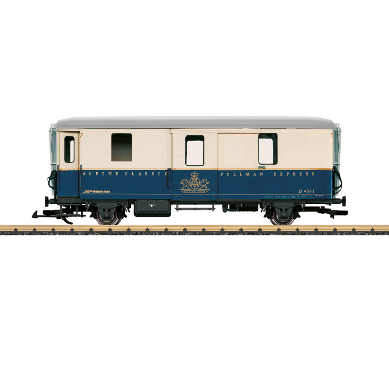 Fourgon à bagages Pullman, "Alpine Classic Pullman Express", RhB - LGB 40844 - G 1/22.5