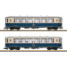 2 voitures Pullman Pullman, "Alpine Classic Pullman Express", RhB, Ep V - LGB 36659 - G 1/22.5