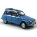 Citroën Dyane 6 capote ouverte, bleu cristal, 1973 - SAI 7623 - HO 1/87