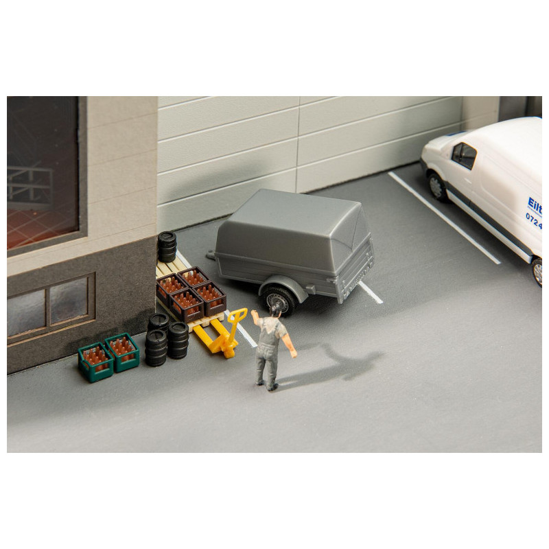 Remorque de voiture - Faller 180864 - HO 1/87