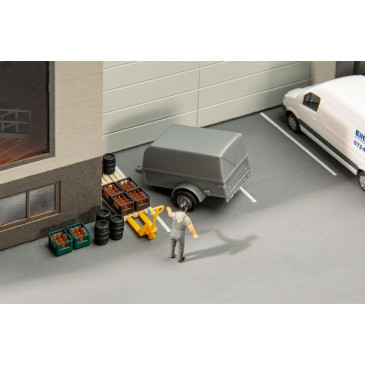 Remorque de voiture - Faller 180864 - HO 1/87