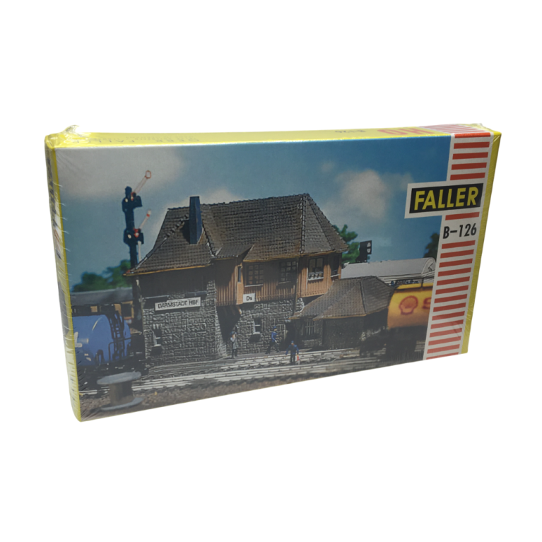 B-126 Poste d'aiguillage de Darmstadt  - Faller 109126 - HO 1/87