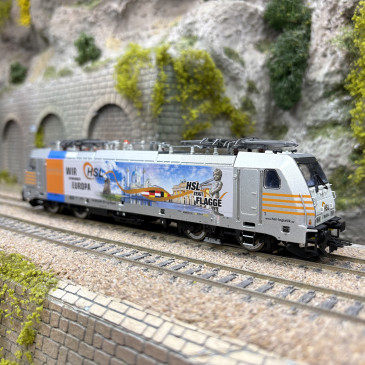 Locomotive électrique 186 181-4, "HLS", Railpool GmbH, Ep. VI, digital son - MARKLIN 38803 - HO 1/87