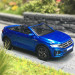 VW T-Roc cabriolet phase 2 ouvert, bleu métallisé, 2022 - PCX870603 - HO 1/87