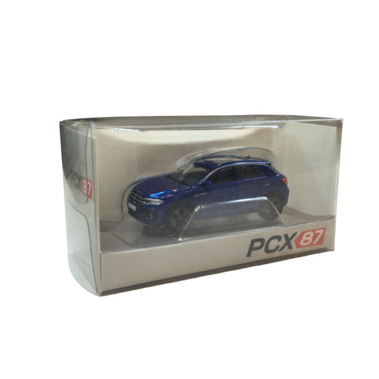 VW T-Roc phase 2, bleu métallisé, 2022 - PCX870605 - HO 1/87