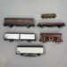 5 wagons marchandises à 2 essieux et feux fin de convoi, DB - MARKLIN 47371