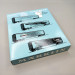 4 wagons marchandises "Boxcar", USA, Tin Plate - MARKLIN 45712