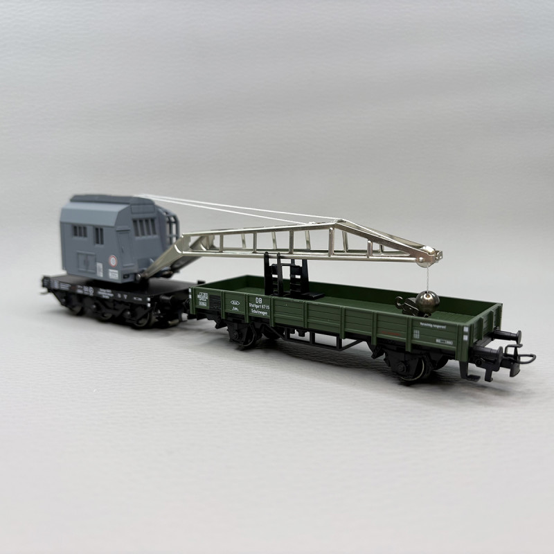 Wagon-grue de dépannage à commande numérique, DB - MARKLIN 46719
