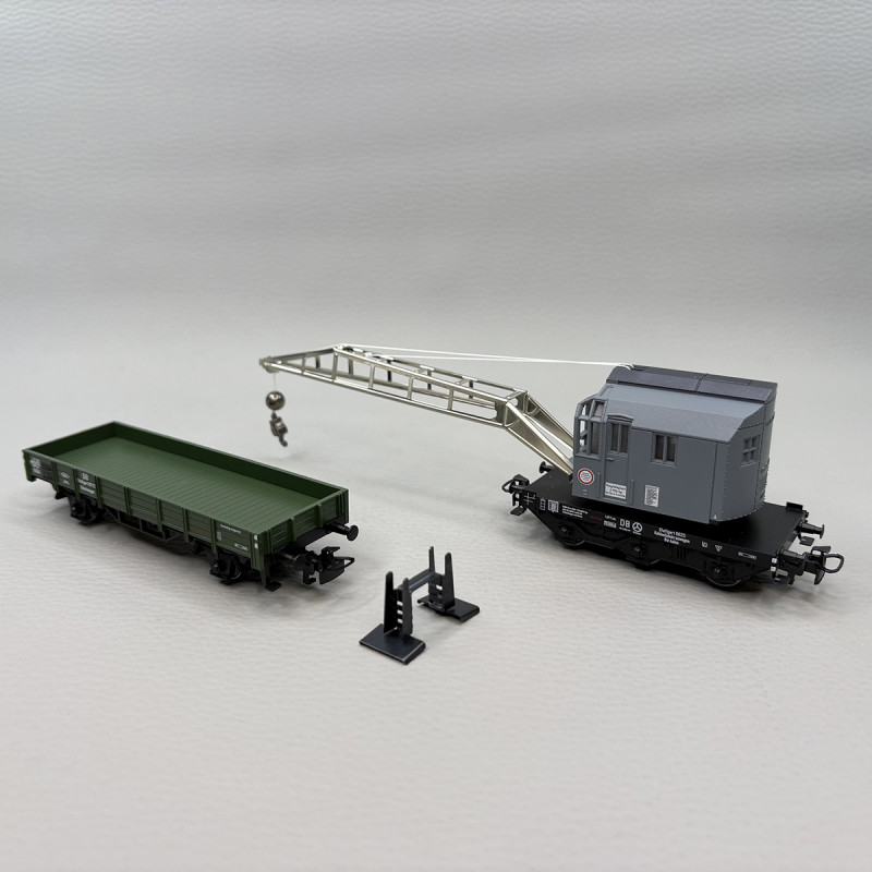 Wagon-grue de dépannage à commande numérique, DB - MARKLIN 46719