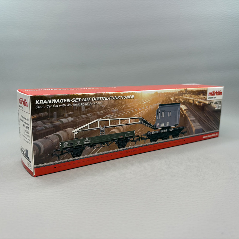 Wagon-grue de dépannage à commande numérique, DB - MARKLIN 46719