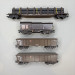 4 wagons marchandises différents avec chargements, DB - MARKLIN 46915