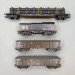 4 wagons marchandises différents avec chargements, DB - MARKLIN 46915