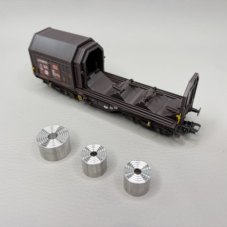 4 wagons marchandises différents avec chargements, DB - MARKLIN 46915