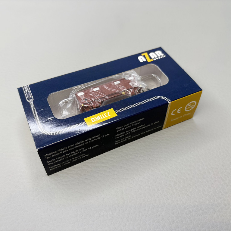 Wagon couvert type G4, volet aluminium, SNCF - AZAR MODELS W02-STA