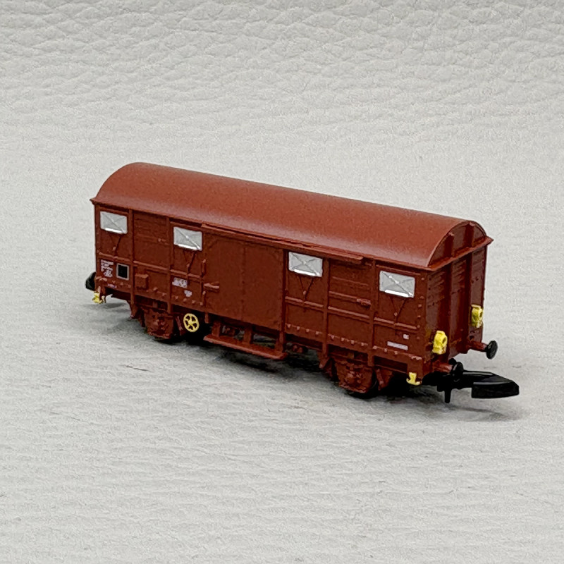 Wagon couvert type G4, volet aluminium, SNCF - AZAR MODELS W02-STA2X