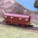 Wagon couvert type G4, volet aluminium, feux fin de convoi, SNCF, Ep. IV - AZAR MODELS W02-STA2X - Z 1/220