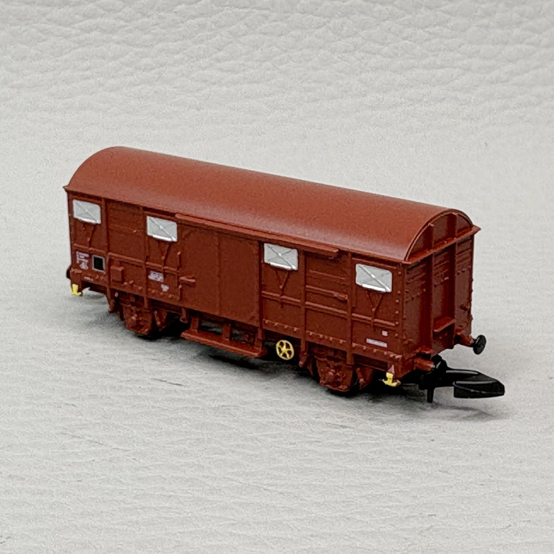 Wagon couvert type G4, volet aluminium, SNCF - AZAR MODELS W02-STA2X
