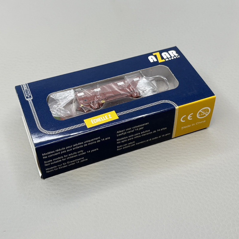 Wagon couvert type G4, volet aluminium, SNCF - AZAR MODELS W02-STA2X