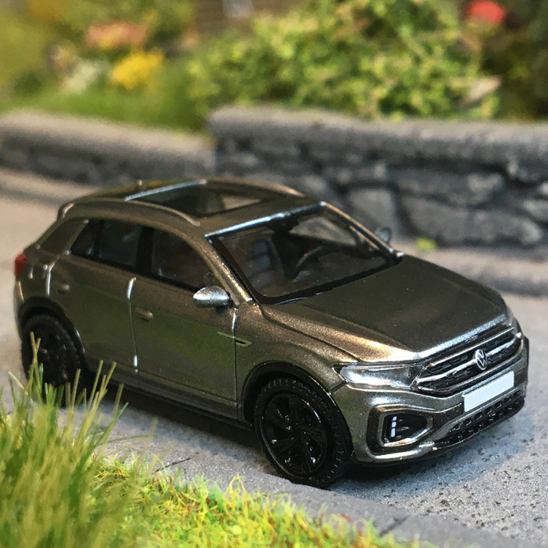VW T-Roc phase 2, gris métallisé, 2022 - PCX870607 - HO 1/87