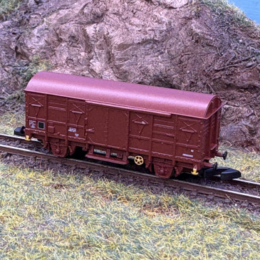 Wagon couvert type G4, volet standard, SNCF, Ep. IV - AZAR MODELS W02-ST - Z 1/220