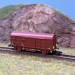 Wagon couvert type G4, volet standard, feux de fin de convoi, SNCF, Ep. IV - AZAR MODELS W02-ST2X - Z 1/220