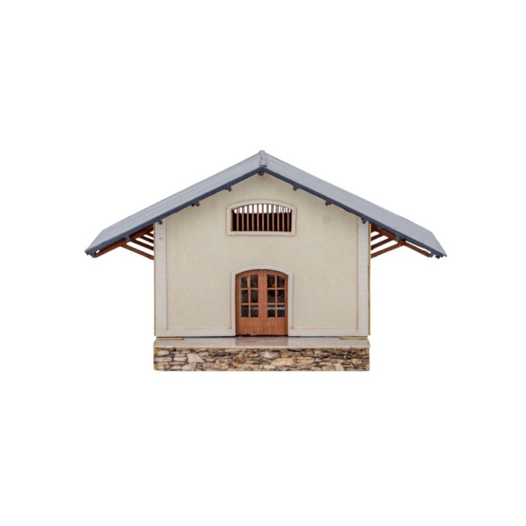 Hall à marchandises d'Ingrandes, type Ouest - AZAR MODELS BAT002 - Z 1/220