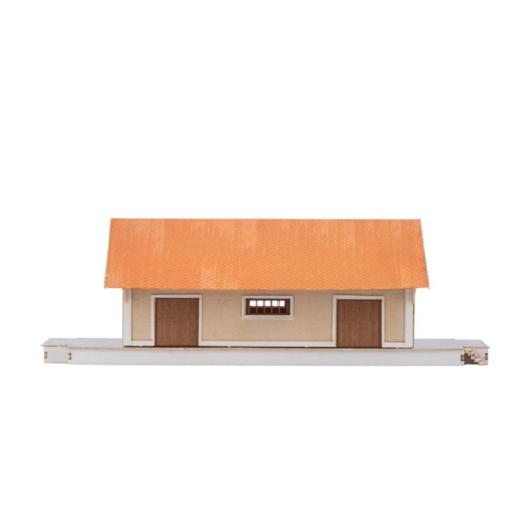 Hall à marchandises, type Est - AZAR MODELS BAT005 - Z 1/220