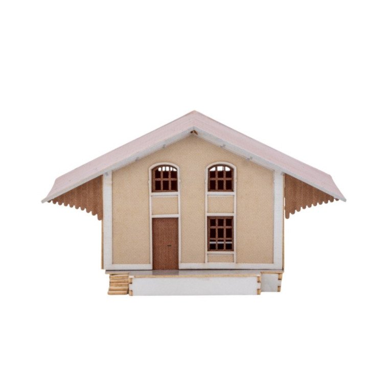 Hall à marchandises, type Est - AZAR MODELS BAT005 - Z 1/220