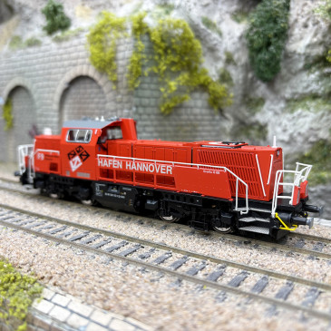 Locomotive diesel BR 261 312-3 "Gravita", DB AG, Ep. VI, digital son - BRAWA 70110 - HO 1/87