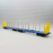 Wagon double plat à ranchers Sggmrrs, InnoFreight - BRAWA 50803