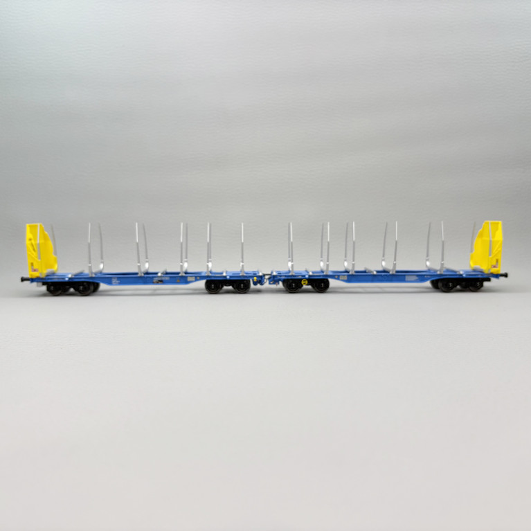 Wagon double plat à ranchers Sggmrrs, InnoFreight - BRAWA 50803