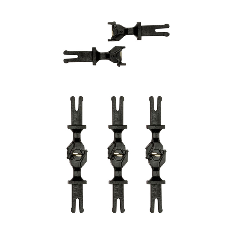 8 paires d'attelages magnétique NEM - HORNBY R7398 - HO 1/87
