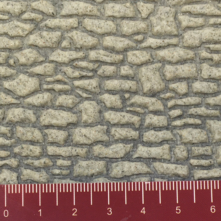 Plaque souple "mur de pierres" 53.5 x 16 cm-HO 1/87-VOLLMER 48724