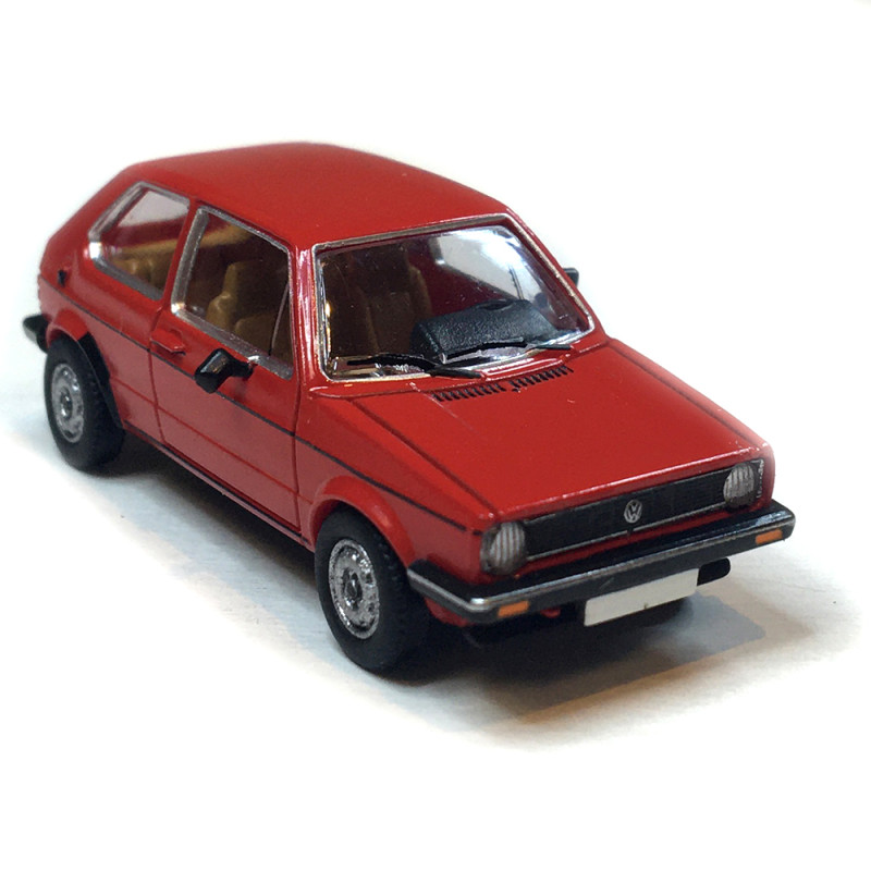 VW Golf I, rouge, 1980 - PCX870525 - HO 1/87