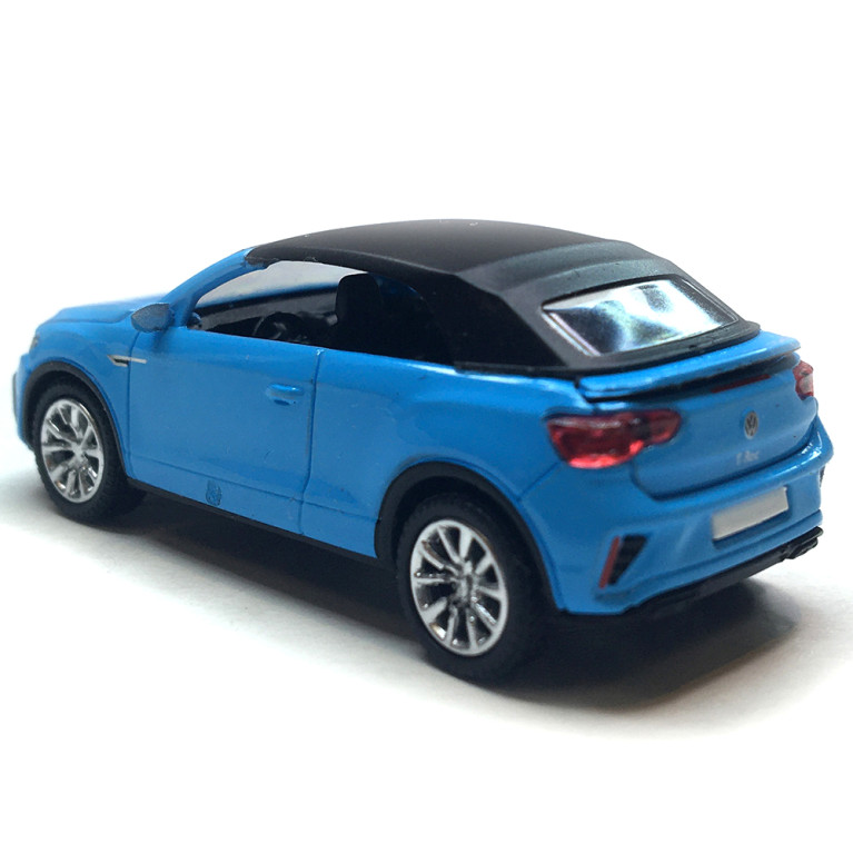 VW T-Roc cabriolet phase 2 fermé, bleu clair, 2022 - PCX8706000 - HO 1/87