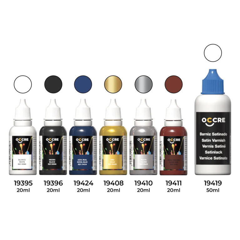 Pack de 7 peinture Endeavour America's cup - OCCRE 90566