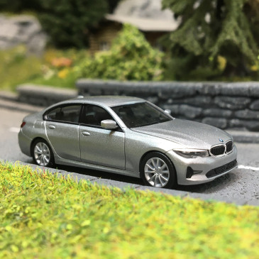 BMW série 3 G20, gris, 2019 - HERPA 430791-005 - HO 1/87