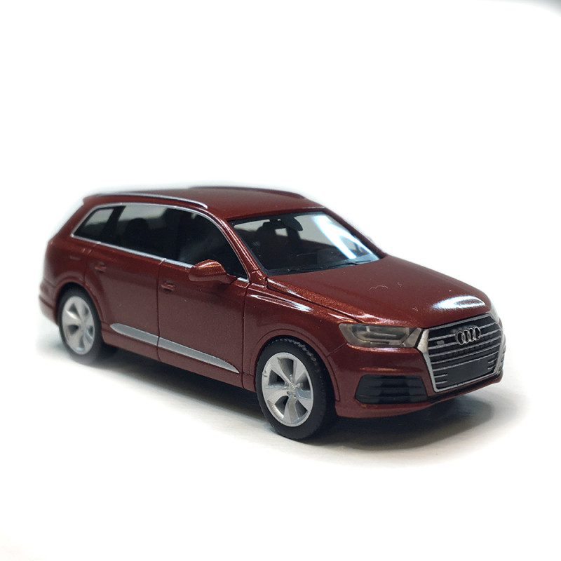 Audi Q7, rouge matador, 2015 - HERPA 038447-005 - HO 1/87