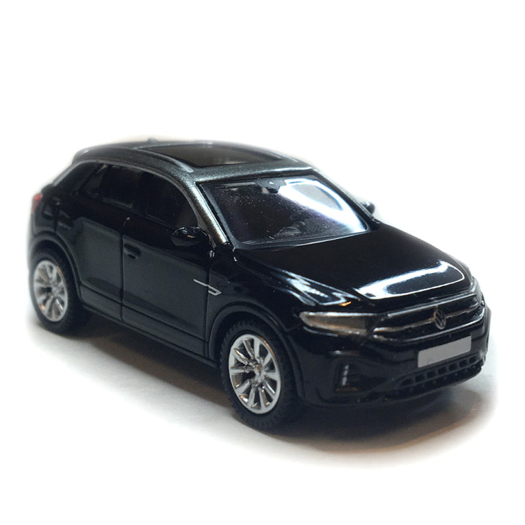 VW T-Roc phase 2, noir métallisé, 2022 - PCX870606 - HO 1/87