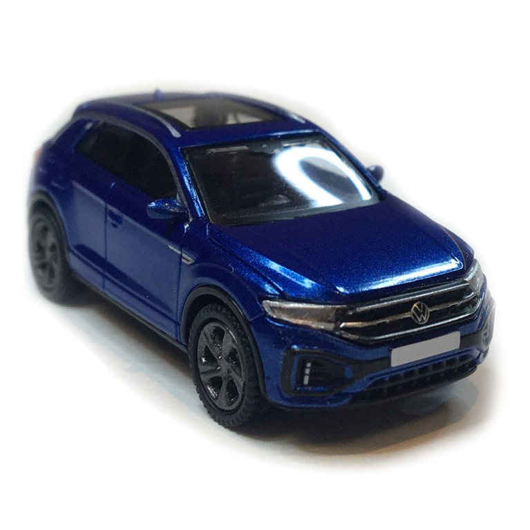 VW T-Roc phase 2, bleu métallisé, 2022 - PCX870605 - HO 1/87